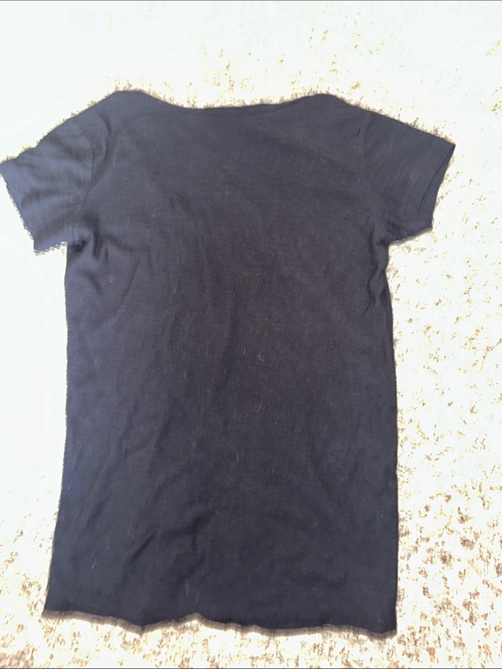 James Perse Black Scoop Neck Short Sleeve Tee Shirt - Women’s 0 - Picture 4 of 4